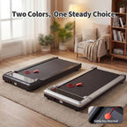 NEWBULIG Under-Desk Walking Treadmill – Black – Black / 42.2"*19.2"*3.6" – product detail