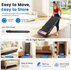 KibyBte 1 Under-Desk Walking Treadmill – Black – product detail