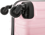 InUSA IUVAS00M-PNK Hardside Suitcase – 24 Inch, Pink – Pink / 24 Inch – product detail