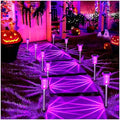 DenicMic CL-XDC Halloween Solar Lights – Purple 10Pack