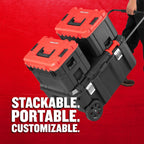CRAFTSMAN CMST17870 30-Gallon VERSASTACK Rolling Tool Chest – Black, Red – product detail