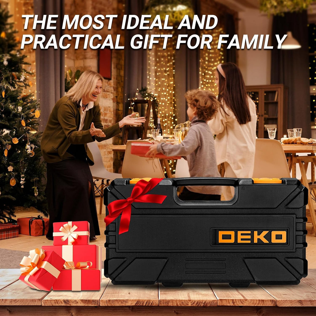 DEKOPRO DKMT62 62-Piece Household Hand Tool Kit – product detail