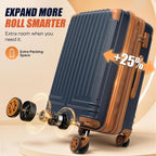 Cosbarn ZYK001 Hardside Luggage Set – Large, PorscheBlue – product detail