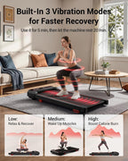 LONTEK U19 Under-Desk Walking Treadmill – Black – product detail