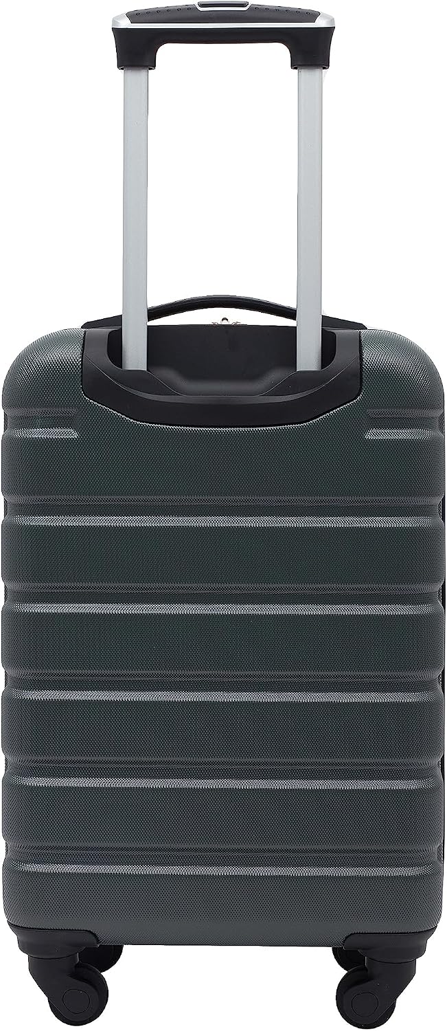 Wrangler Hardside Spinner Carry-On Suitcase – Olive – product detail