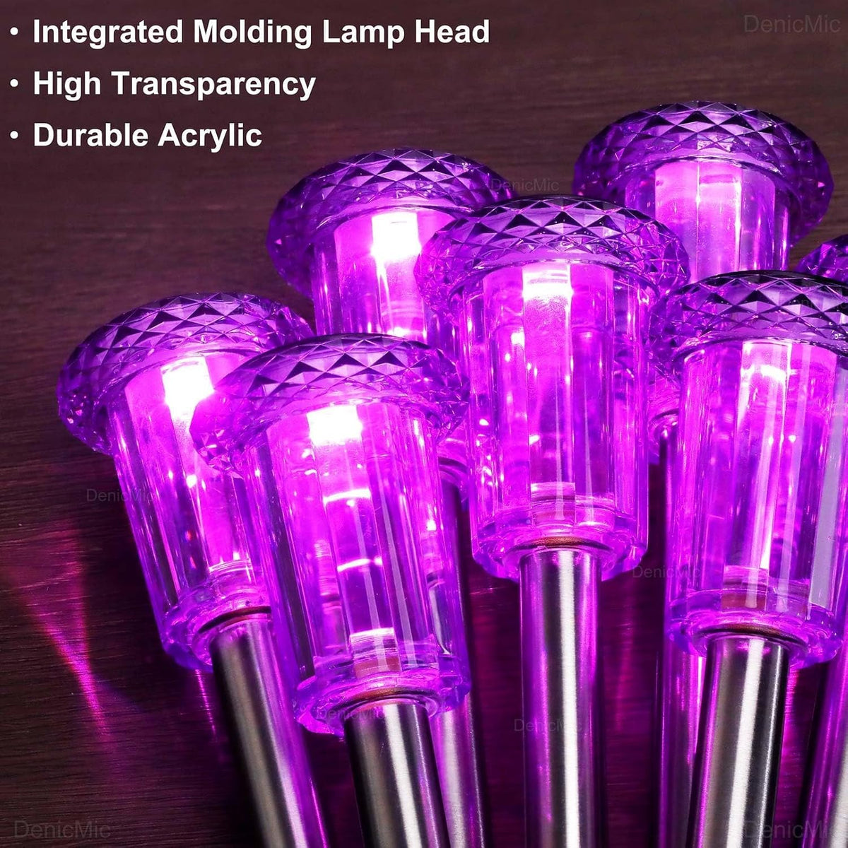 DenicMic CL-XDC Halloween Solar Lights – Purple 10Pack – product detail