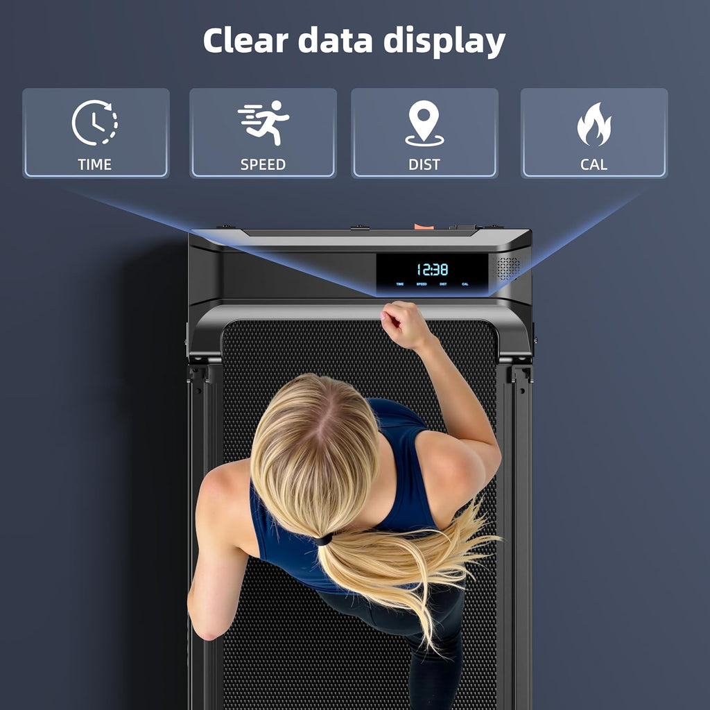 Ulfario LF-X2DF Walking Treadmill – Deep Black – product detail