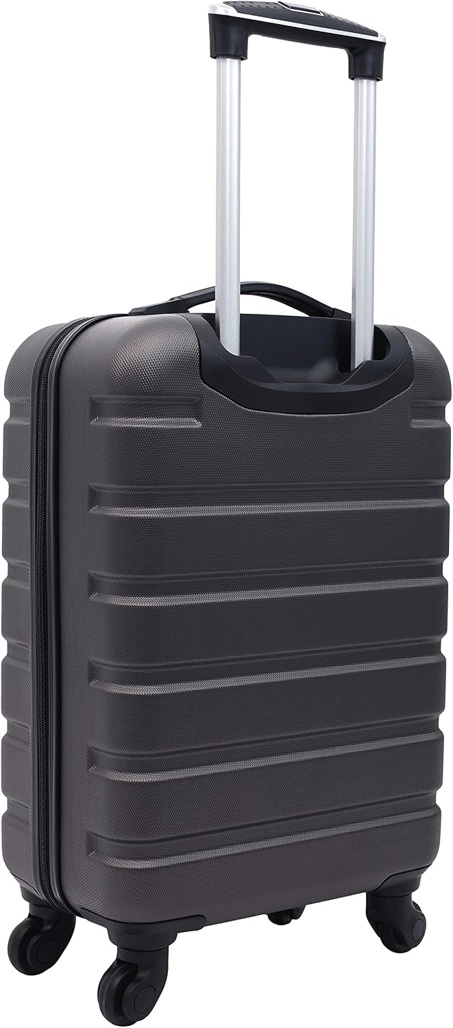 Wrangler Hardside Spinner Carry-On Suitcase – Charcoal – product detail