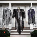 JOYIN 3-Piece Hanging Halloween Grim Reaper Set – 31.5, 53 and 31.5 inches, Grey – 31.5”，53“ and 31.5“ / Grey – product detail