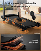 CURSOR FITNESS Under-Desk Walking Treadmill – Carbon Black – product detail