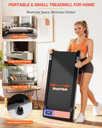 Mokirui Under-Desk Walking Treadmill – BLACK – product detail