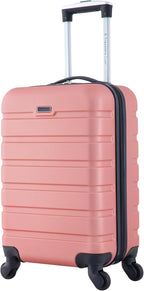 Travelers Club Carry-On Suitcase – 22-Inch, Rose Gold – Rose Gold / 22-Inch – product detail