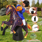 COMIN 69468 6-Foot Halloween Headless Horseman Inflatable – blue – product detail