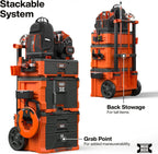 KLEIN TOOLS 54890MB MODbox 3-Drawer Rolling Tool Box – Three Drawer Rolling Toolbox, Orange – Three Drawer Rolling Toolbox / Orange – product detail
