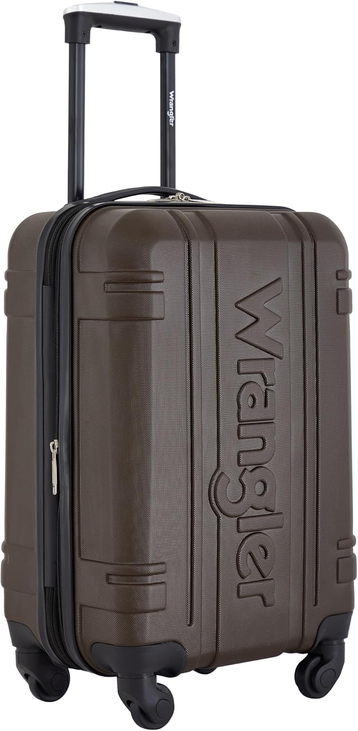 Wrangler WR-92020-3C-201 Hardside Carry-On Suitcase – 20-Inch Carry-On, Cedar – Cedar / 20-Inch Carry-On – product detail