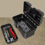 Akro-Mils 09514BLACK 14-Inch ProBox Tool Box with Removable Tray – 1-Pack, Black – Black / 1-Pack – product detail