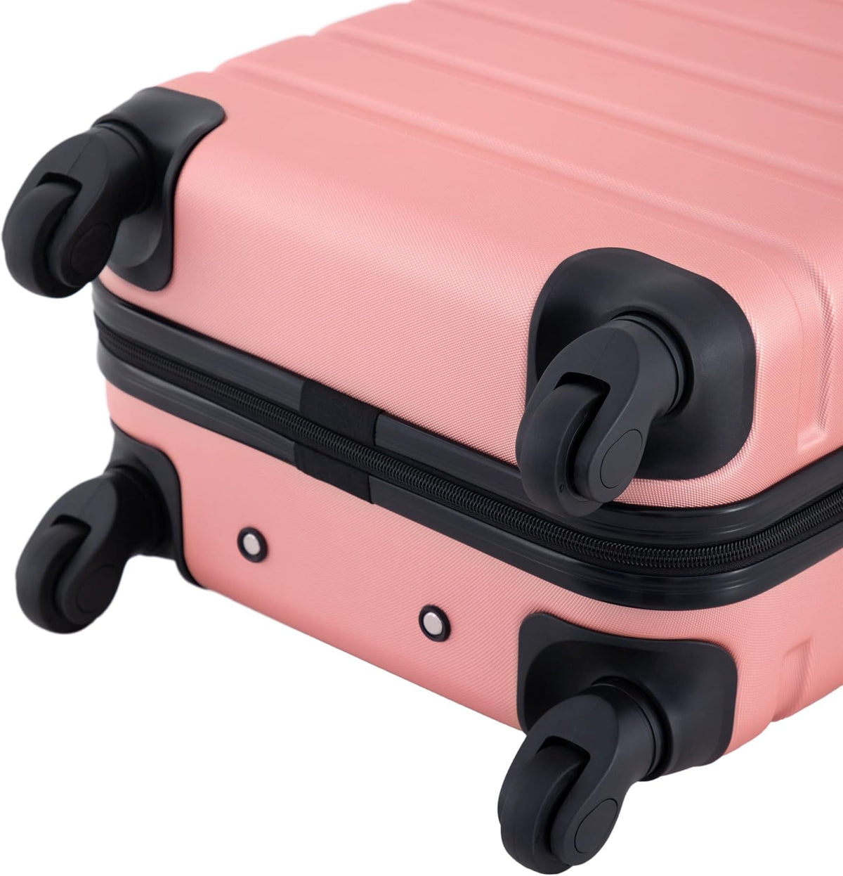 Travelers Club Carry-On Suitcase – 22-Inch, Rose Gold – Rose Gold / 22-Inch – product detail