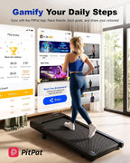 MJWW AA Under-Desk Walking Treadmill – Charcoal Black – product detail