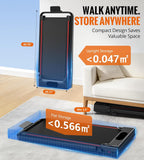 HomePoweron Under-Desk Walking Treadmill – Black – product detail