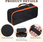 Zelphvt 5507DATD4778 Oxford Fabric Zippered Tool Bag – Black – product detail