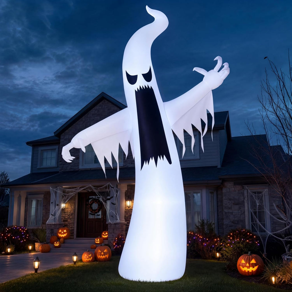 Joiedomi 30009 12-Foot Halloween Ghost Inflatable – White – product detail