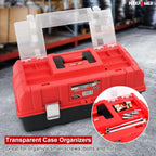 MAXPOWER MXP58 16-Inch Three-Tier Folding Tool Box – Red – product detail
