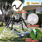 partyMoonet BG-CL3M3-306L01 200-LED Halloween Spider Web Light Set – Dark Purple – product detail