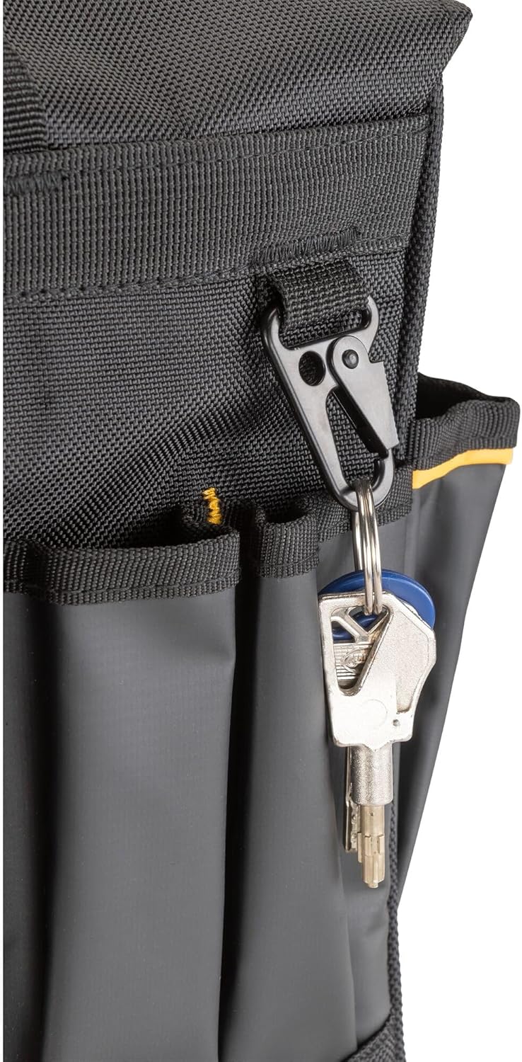 DEWALT DWST560104 20-Inch Wide-Mouth Tool Bag – Black, Yellow – product detail