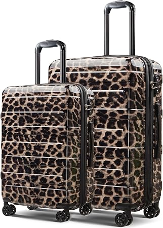 Tolino HW-Wild-20/24in Luggage Set – 2 Sets(20In/24In), Cheetah