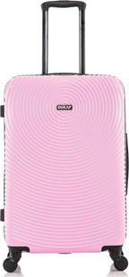 DUKAP DKINC00M-PNK Hardside Suitcase – 24 Inch, Pink – Pink / 24 Inch – product detail
