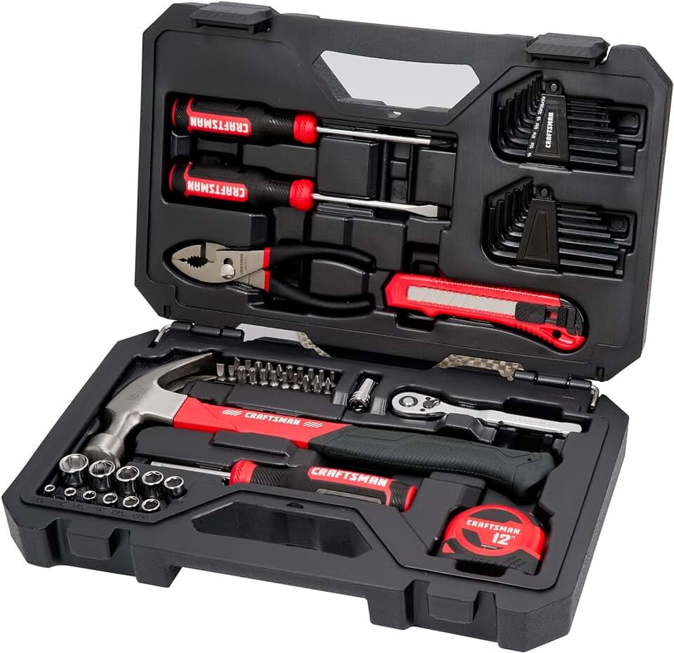 CRAFTSMAN CMMT99447 57-Piece Mechanics and Household Tool Set