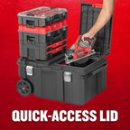 CRAFTSMAN CMST17870 30-Gallon VERSASTACK Rolling Tool Chest – Black, Red – product detail