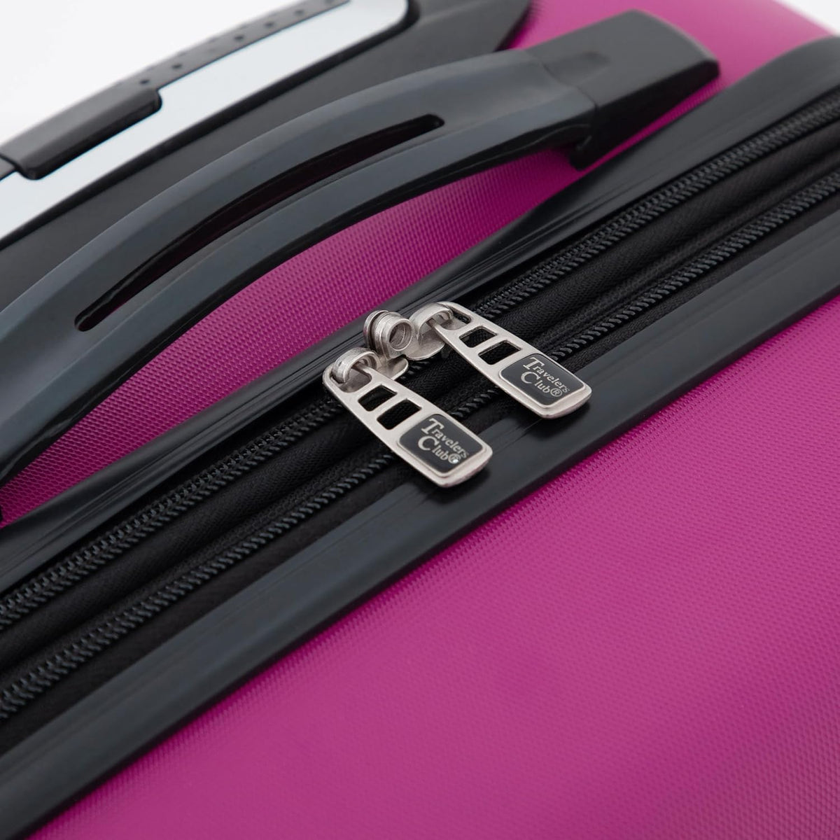 Travelers Club Hardside Carry-On Suitcase – 1-Piece (22" Carry-On), Fuchsia – Fuchsia / 1-Piece (22" Carry-On) – product detail