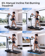 Superun BA09-F4 Walking Treadmill – True Black – product detail