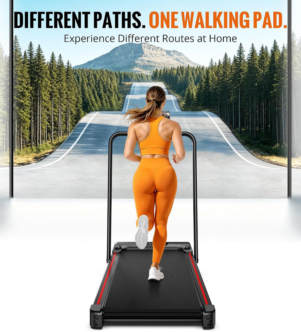 HomePoweron Under-Desk Walking Treadmill – Black – product detail