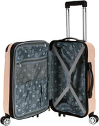 Rockland F1901-CHAMPAGNE Hardside Carry-On Suitcase – Carry-on 20", Beige – Beige / Carry-on 20" – product detail