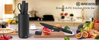 Brewin Knife and Block Set, 8 Pieces
