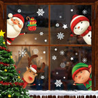 XIMISHOP Christmas Window Clings, 82-Piece Set