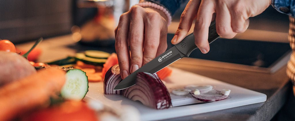 Brewin Knife and Block Set, 8 Pieces