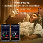 KSIPZE RGB LED Strip Lights with App and Remote Control, 100 ft