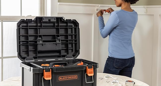 beyond BDST60500APB 3-Piece Stackable Rolling Tool Storage System – Black – product detail