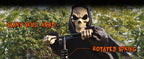 LarpGears LG-HD-04 7.8-Foot Wind-Driven Halloween Reaper Decoration – 7.8ft, Black – Black / 7.8ft – product detail