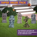JOYIN 10519 5-Pack 17-Inch Foam Halloween Tombstones – 17 inches, Multicolor – Multicolor / 17 inches – product detail