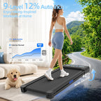 TRAILVIBER Under-Desk Walking Treadmill – Blue – product detail