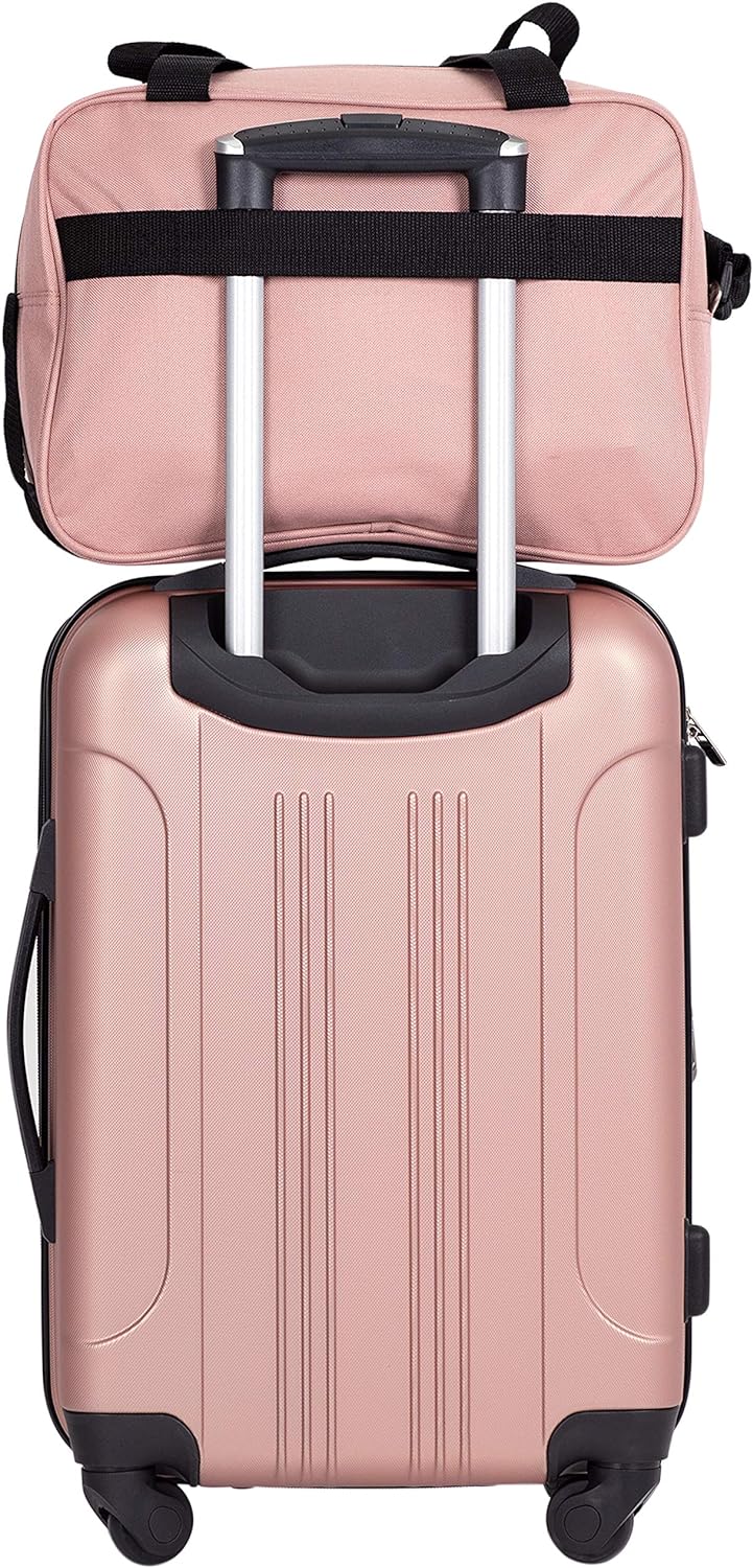 Travelers Club T-55504-670 Hardside Luggage Set – 4-Piece Set, Rose Gold – Rose Gold / 4-Piece Set – product detail