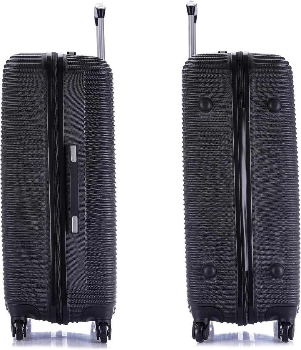 InUSA IUROY00L-BLK Hardside Suitcase – 28 Inch (L), Black – Black / 28 Inch (L) – product detail