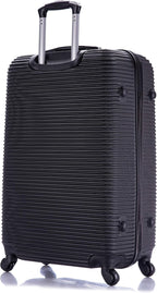 InUSA IUROY00L-BLK Hardside Suitcase – 28 Inch (L), Black – Black / 28 Inch (L) – product detail