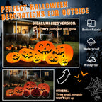 GIGALUMI 10177 7.5-Foot Halloween Pumpkin Inflatable – Yellow – product detail