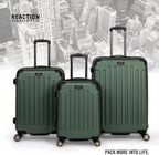 Kenneth Cole REACTION 5707206C Hardside Carry-On Suitcase – 20-Inch Carry On, Cilantro – Cilantro / 20-Inch Carry On – product detail