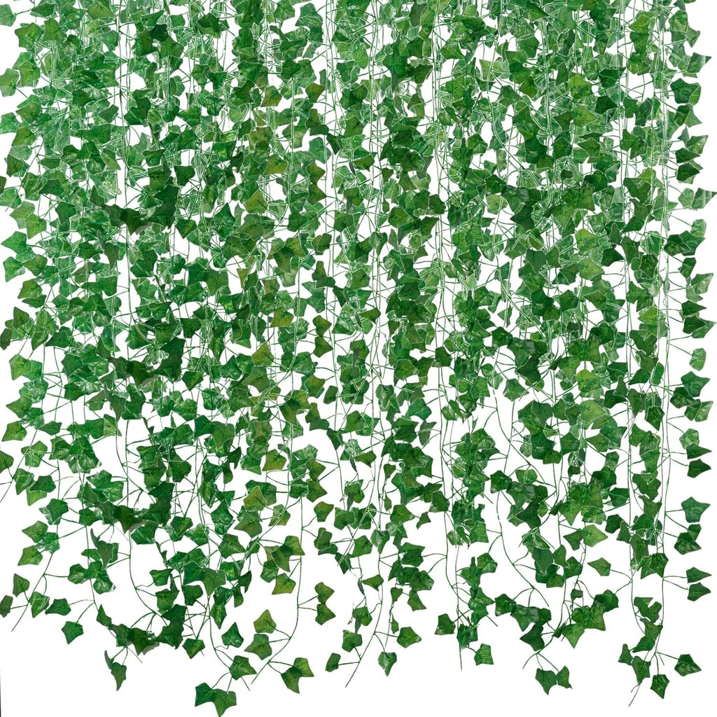 Freyalife Artificial Ivy Garlands, 12-Pack